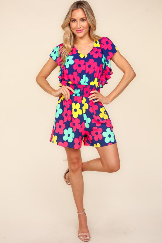 Halsey Floral Romper