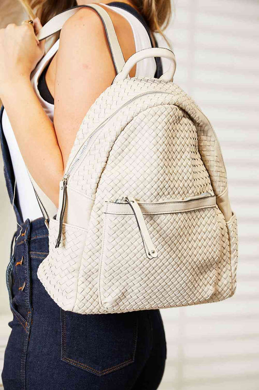Certainly Chic Backpack in Beige