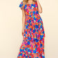 Halsey Floral Maxi Dress with Side Pockets