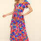 Halsey Floral Maxi Dress with Side Pockets