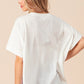 Bow Love T-Shirt in White