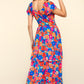 Halsey Floral Maxi Dress with Side Pockets