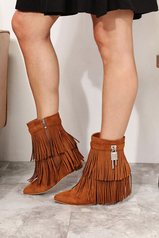 Brown Withney Ankle Booties