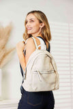 Certainly Chic Backpack in Beige